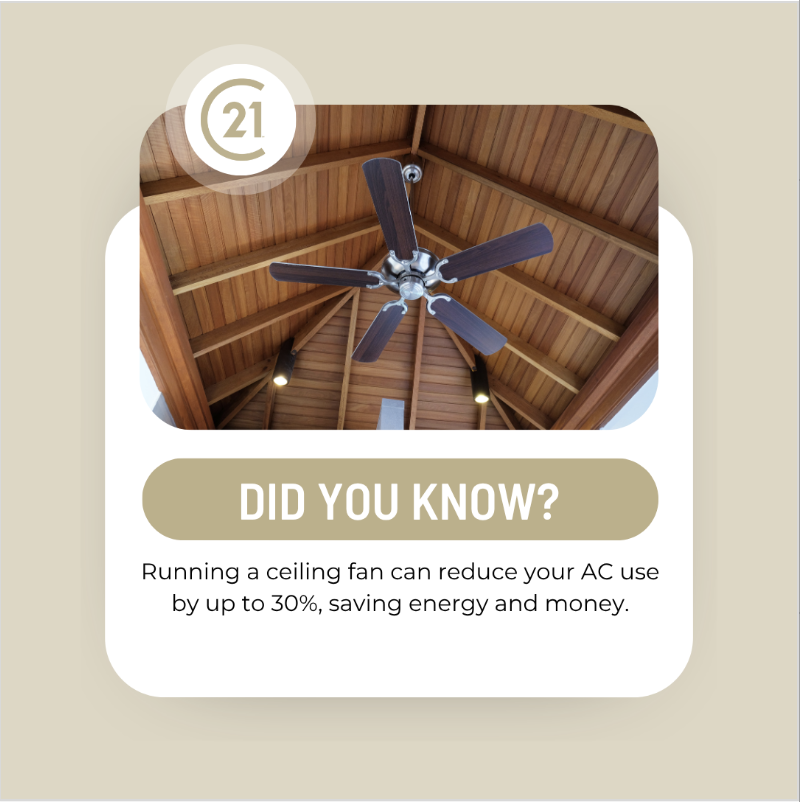 ceiling fans can make a room feel can make a room feel 3 to 4 C cooler